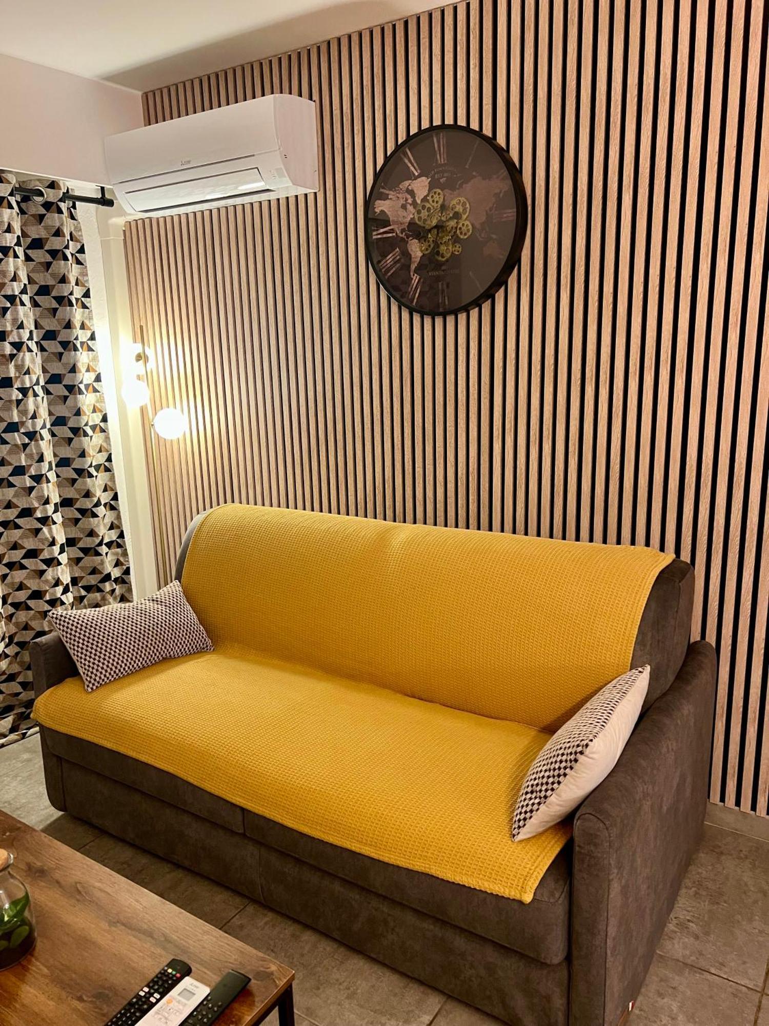 Studio Climatise, Cosy Et Calme Au Centre Ville Antibes Eksteriør billede